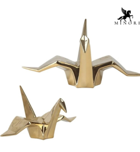 Hạc giấy vàng ( cặp )