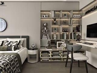 Tượng Decor Trang Trí Phòng Ngủ Tạo Không Gian Thư Giãn và Sống Động