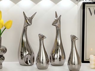 Bộ tượng gia đình ốc sên: Sự lựa chọn hoàn hảo cho không gian sống sang trọng