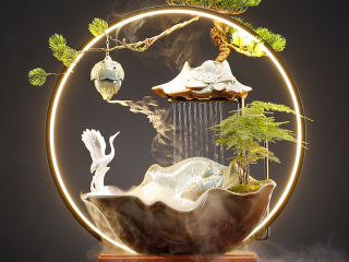 Bí quyết bài trí tượng phong thủy cho phòng khách thêm phần hài hòa