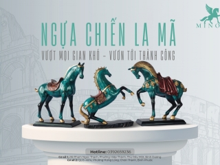 NGỰA CHIẾN LA MÃ: Vượt mọi gian khó. Vươn tới thành công.